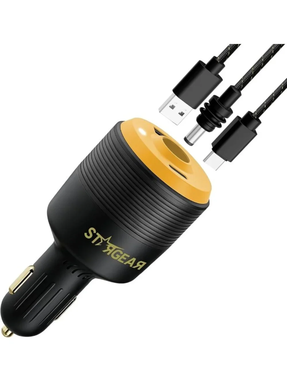 3-in-1 Car Adapter, 12V to 30V DC Step Up Converter for Easy Charging & Powering